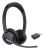 Yealink WH64 Hybrid Dual Teams Zestaw słuchawkowy Bezprzewodowy Opaska na głowę Biuro/centrum telefoniczne Micro-USB Bluetooth Czarny