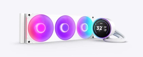 NZXT CHŁODZENIE WODNE KRAKEN ELITE 360 RGB 2203-12J all-in-one 12cm Biały 1szt.