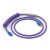 Glorious Gaming GLO-KB-ACC-CBL-COIL-NEB kabel klawiatury/myszy Fioletowy 1,4 m