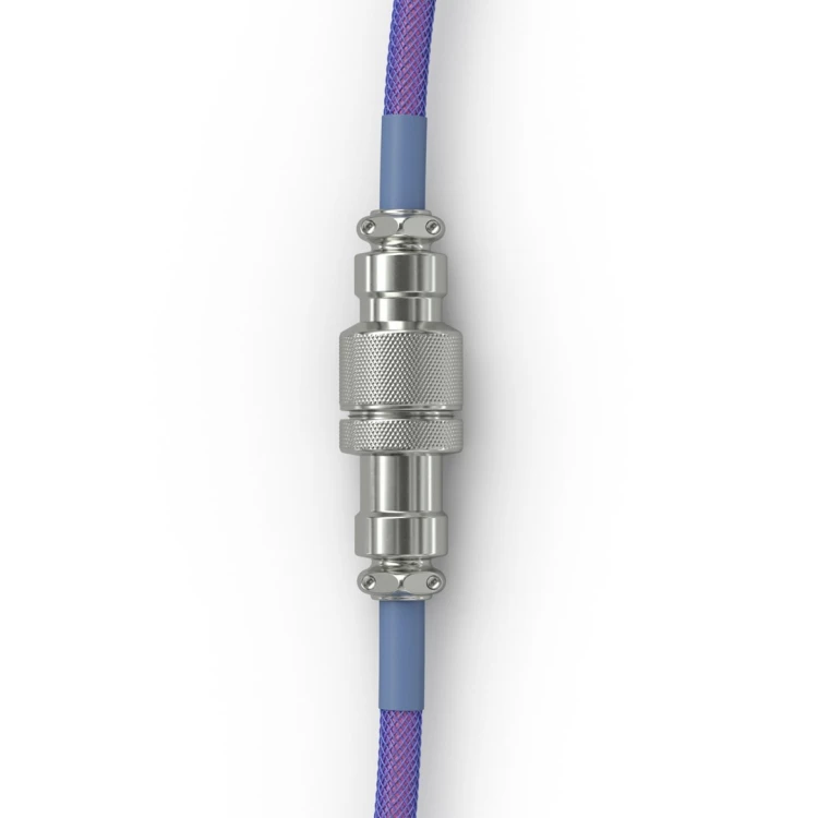 Glorious Gaming GLO-KB-ACC-CBL-COIL-NEB kabel klawiatury/myszy Fioletowy 1,4 m