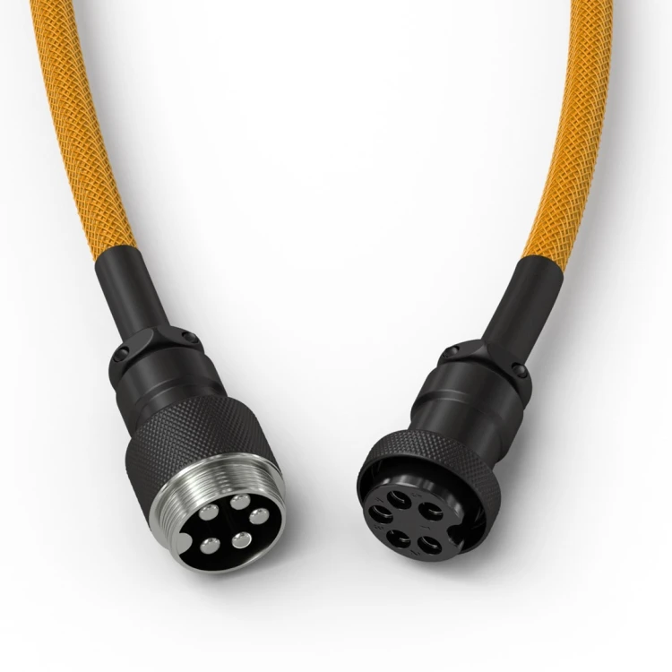 Glorious Gaming GLO-KB-ACC-CBL-COIL-GGLD kabel klawiatury/myszy Złoto 1,4 m
