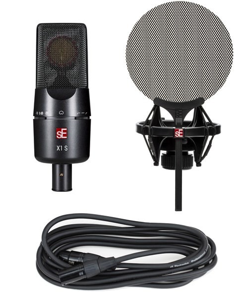 sE Electronics X1 S Vocal Pack Czarny Mikrofon studyjny