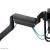 Neomounts DS75-450BL2 uchwyt / stojak do monitorów 81,3 cm (32") Biurko Czarny