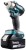 Makita DTW302Z klucz zasilany 3/8" 3200 RPM Czarny, Niebieski 18 V