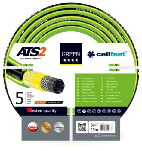 Wąż ogrodowy CELLFAST Green ATS2 15-120 (25000 mm)