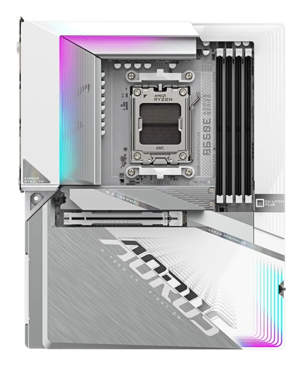 GIGABYTE B650E AORUS STEALTH ICE płyta główna AMD B650 Gniazdo AM5 ATX