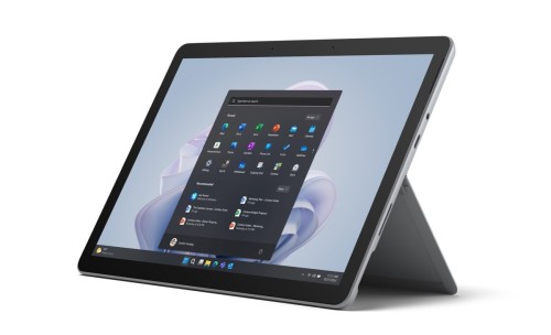 Tablet Microsoft Surface Go 4 Intel® N 128GB 26,7cm (10.5") 8GB Wi-Fi 6 (802.11ax) Windows 11 Pro Platyna