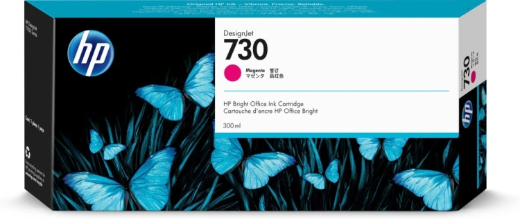 HP Wkład z atramentem purpurowym DesignJet 730 o pojemności 300 ml