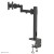 Neomounts FPMA-D960BLACKPLUS uchwyt / stojak do monitorów 124,5 cm (49") Biurko Czarny