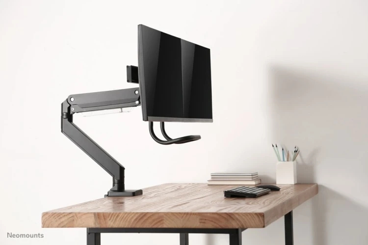 Neomounts NM-D775DXBLACK uchwyt / stojak do monitorów 81,3 cm (32") Biurko Czarny
