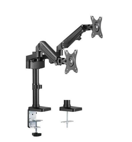 Neomounts DS70-750BL2 uchwyt/stojak do monitorów 68,6 cm (27") Biurko Czarny