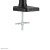 Neomounts DS70-750BL2 uchwyt/stojak do monitorów 68,6 cm (27") Biurko Czarny
