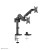 Neomounts DS70-750BL2 uchwyt/stojak do monitorów 68,6 cm (27") Biurko Czarny