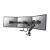 Neomounts NM-D775DX3BLACK uchwyt / stojak do monitorów 68,6 cm (27") Biurko Czarny