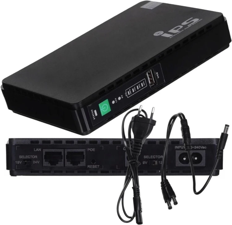 Zasilacz UPS POE DC 15W RouterUPS-15-POE do routera