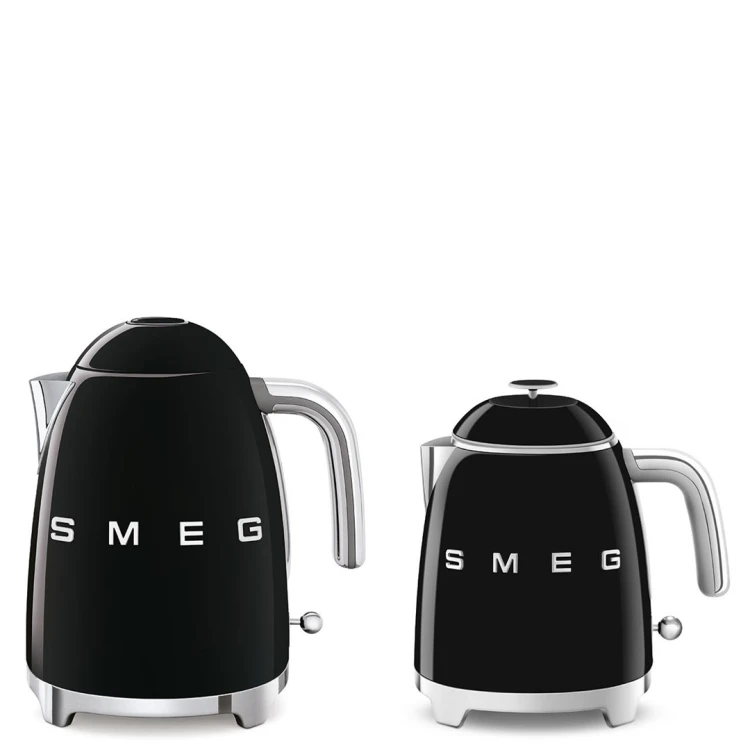Czajnik SMEG mini 0,8L czarny Schwarz (KLF05BLEU)