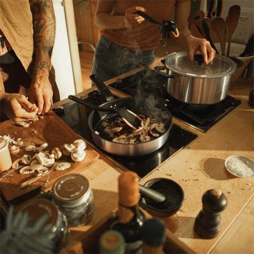 Patelnia 26cm z powłoką ceramiczną z pokrywką Functional Form