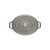 Garnek żeliwny owalny STAUB 40509-317-0 - grafitowy 4.2 ltr