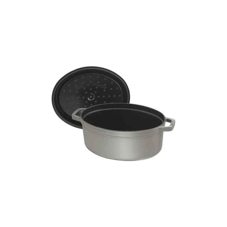 Garnek żeliwny owalny STAUB 40509-317-0 - grafitowy 4.2 ltr