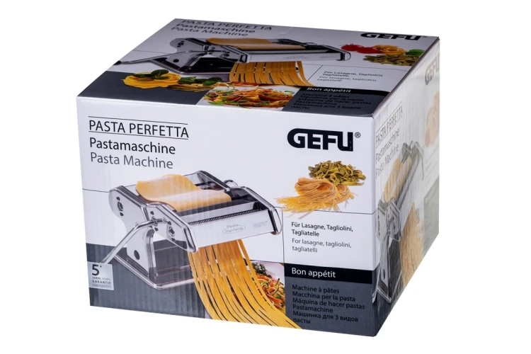 GEFU 28300 urządzenie do wyrobu makaronu i ravioli Ręczna maszynka do makaronu