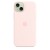 Silikonowe etui Apple z MagSafe Light Pink, do iPhone 15 Plus, MT143ZM/A