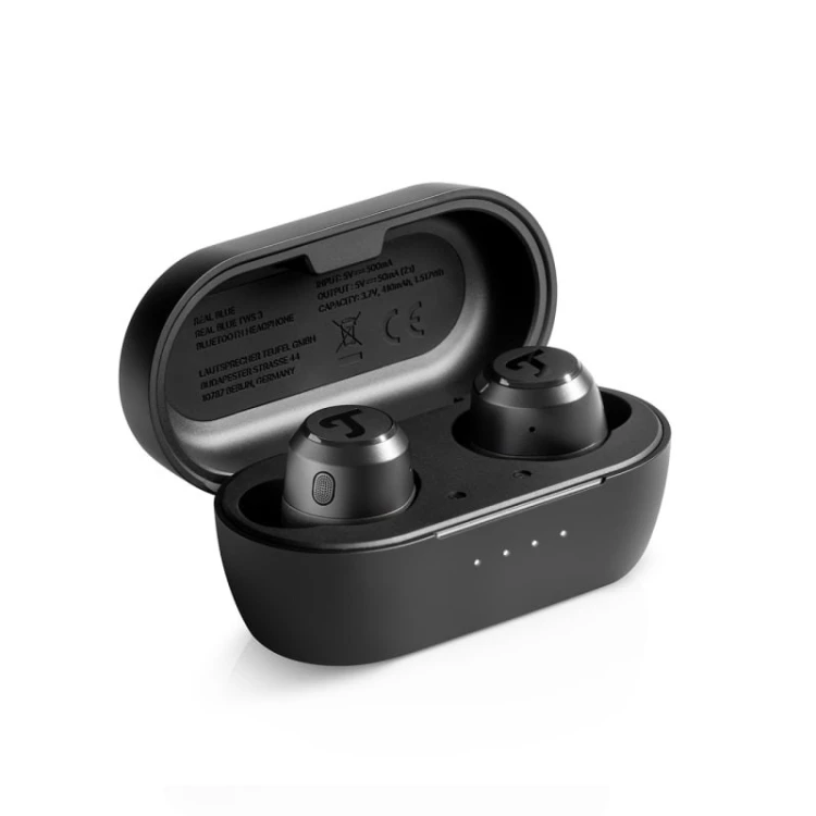 Teufel REAL BLUE TWS 3 True-Wireless Słuchawki douszne Bluetooth noc - Słuchawki - 20 KHz