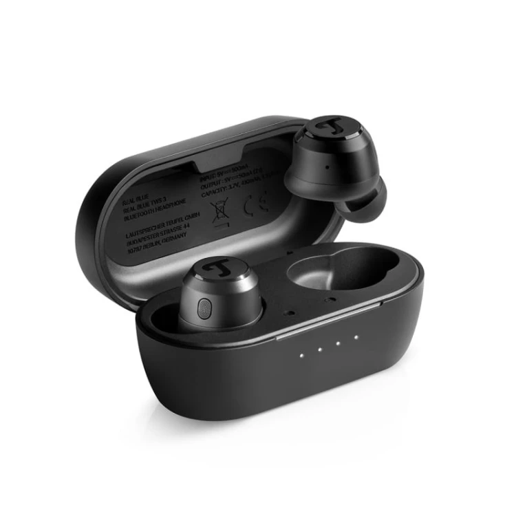 Teufel REAL BLUE TWS 3 True-Wireless Słuchawki douszne Bluetooth noc - Słuchawki - 20 KHz