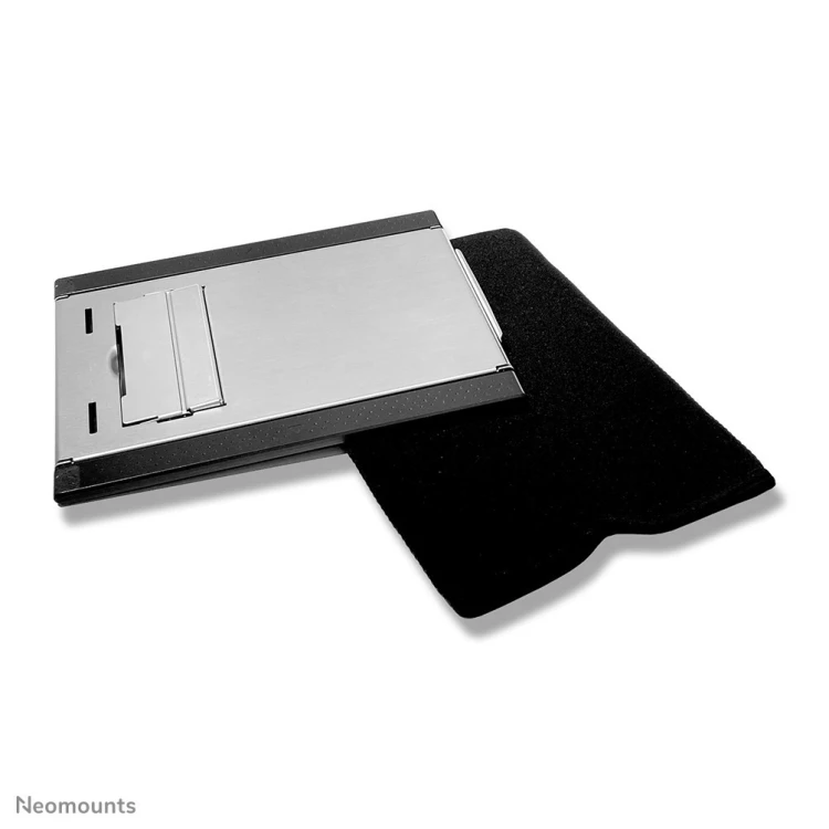 Neomounts NSLS100 stojak na laptop Półka wysięgnikowa na notebooka Srebrny 55,9 cm (22")