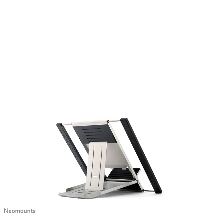 Neomounts NSLS100 stojak na laptop Półka wysięgnikowa na notebooka Srebrny 55,9 cm (22")
