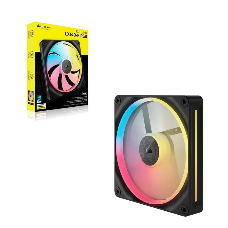Wentylator CORSAIR LĂĽfter 140*140*25 LX140-R RGB iCUE Link Single