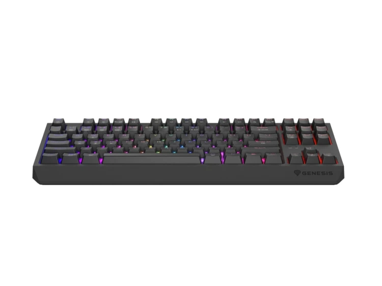 GENESIS Thor 230 TKL klawiatura Gaming USB + RF Wireless + Bluetooth QWERTY Szary