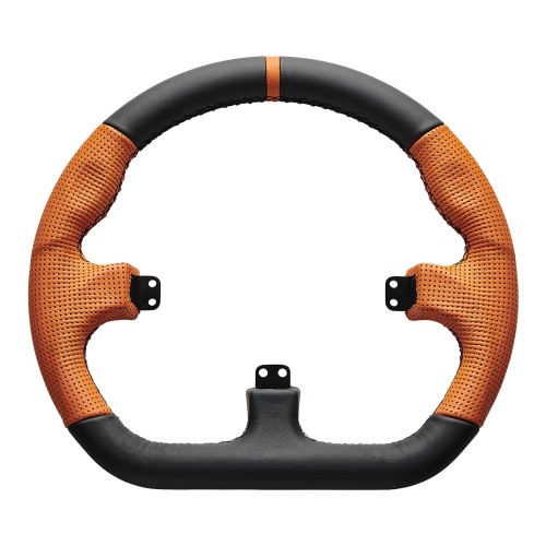 Asetek SimSports GT - obręcz - zamknięte D, czarno-pomarańczowa