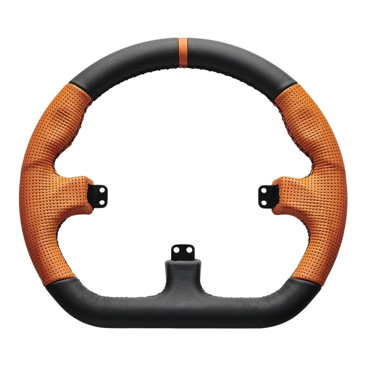 Asetek SimSports GT - obręcz - zamknięte D, czarno-pomarańczowa