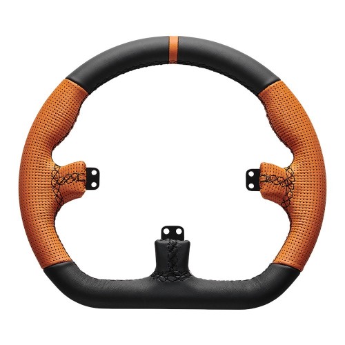 Asetek SimSports GT - obręcz - zamknięte D, czarno-pomarańczowa