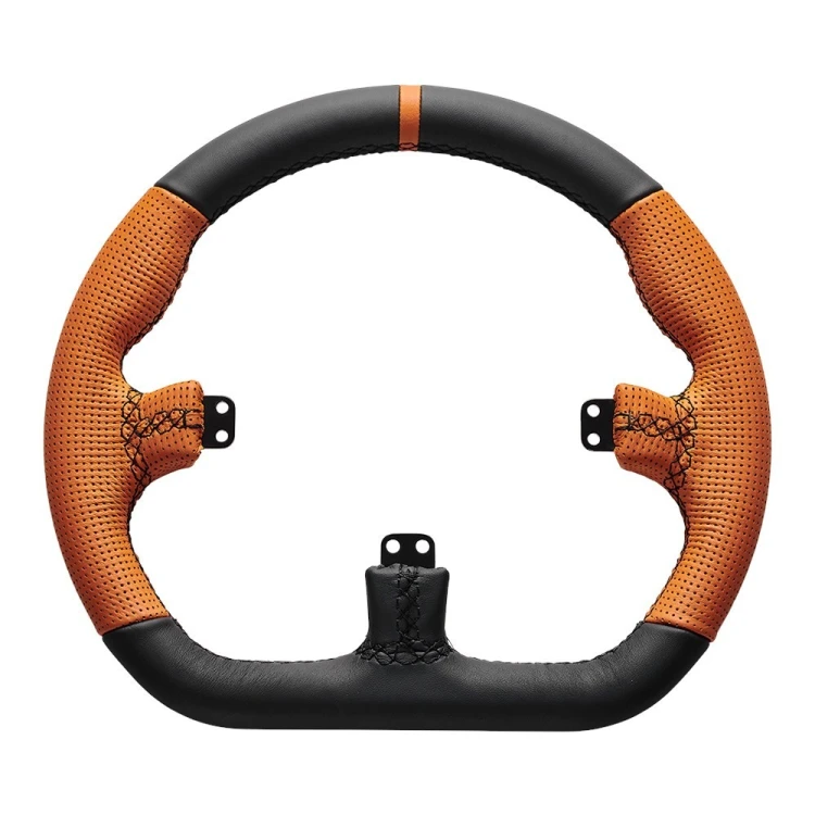 Asetek SimSports GT - obręcz - zamknięte D, czarno-pomarańczowa