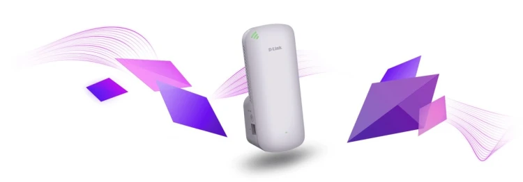 Wzmacniacz sieciowy D-Link AX1800 Mesh Wi-Fi 6 Range Biały 100, 1000 Mbit/s