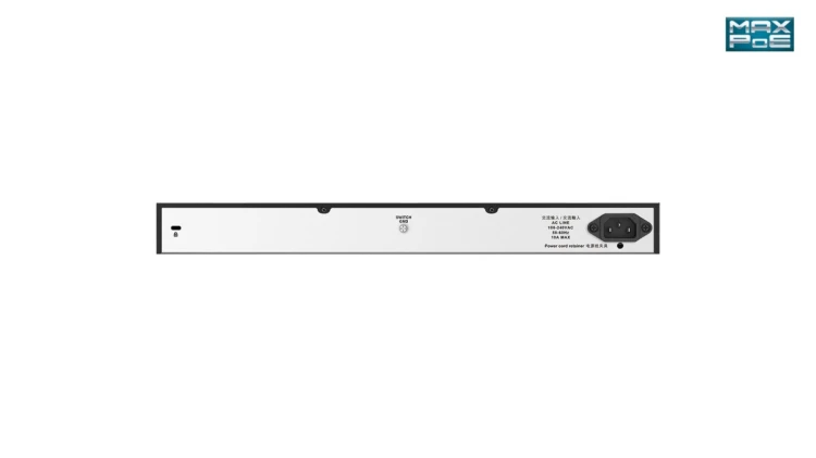 D-Link DGS-1026MP łącza sieciowe Nie zarządzany Gigabit Ethernet (10/100/1000) Obsługa PoE Czarny, Szary