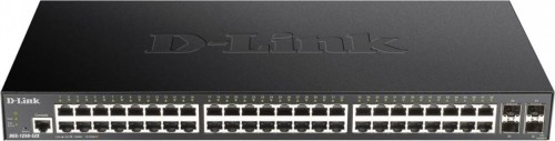 D-Link DGS 1250-52X - Przełącznik - Inteligentny - 48 x+ 4 10 Gigabit SFP+ - Przełącznik - Światłowód