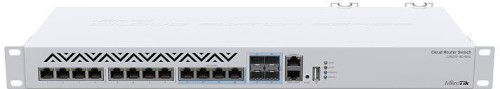 MikroTik CRS312-4C+8XG-RM Switch 12x RJ45 10 Gi