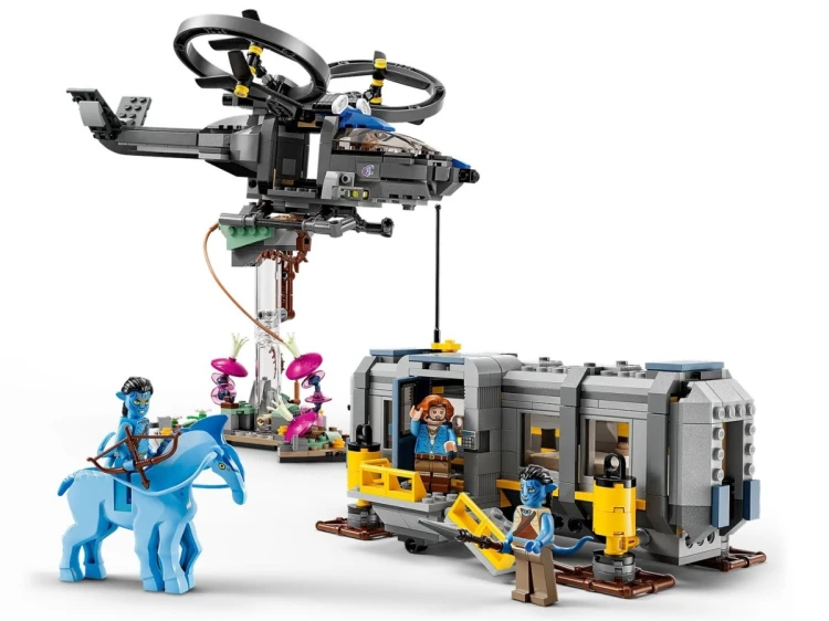 LEGO AVATAR 75573 LATAJĄCE GÓRY: STANOWISKO 26 I SAMSON ZPZ