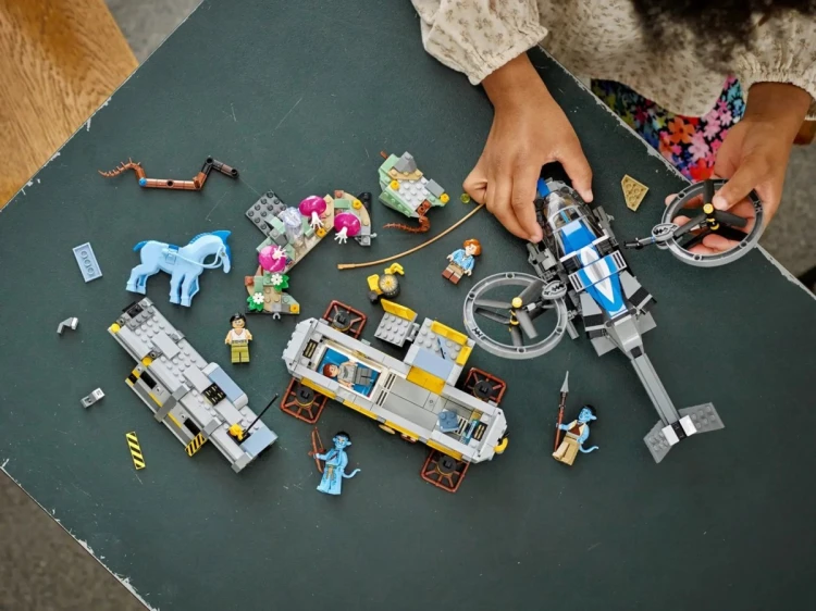 LEGO AVATAR 75573 LATAJĄCE GÓRY: STANOWISKO 26 I SAMSON ZPZ