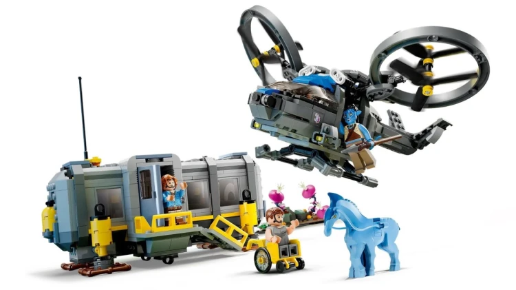 LEGO AVATAR 75573 LATAJĄCE GÓRY: STANOWISKO 26 I SAMSON ZPZ