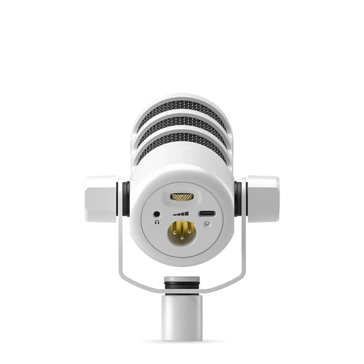 RODE PodMic USB White - dynamiczny mikrofon do podcastów