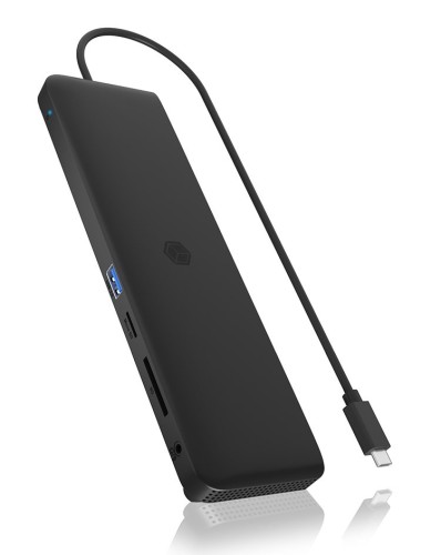 Stacja dokująca IcyBox USB Type-C mit dreifach Videoausgabe