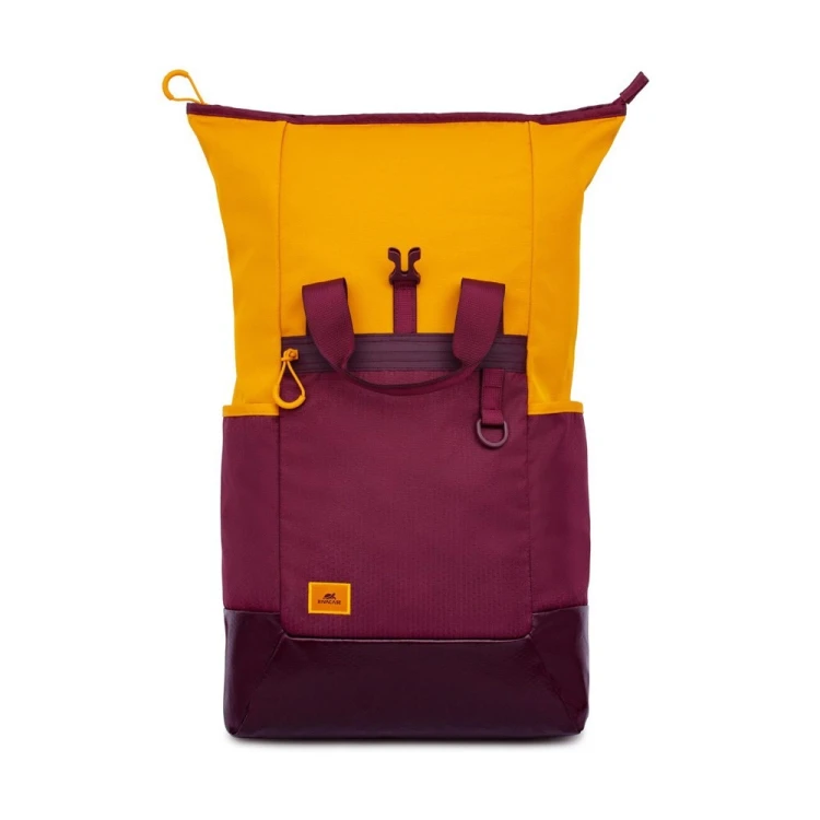 Plecak na laptop 15.6" 25L Rivacase 5321 bordowo-żółty