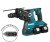 Makita Młotowiertarka 2x18V DHR281PT2J 2,9J 2x5,0Ah BL + uchwyt