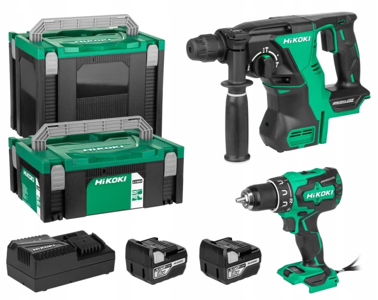 Zestaw akumulatorowy 18V DS18DBS+DH18DBL z 2x5Ah akumulatorami