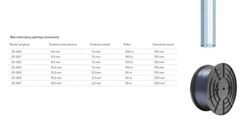WĄŻ OGÓLNEGO STOSOWANIA 12,0x2,0  50mb NIEZBROJONY