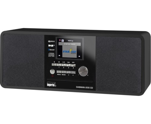 Radio Imperial DABMAN i200 CD juodas