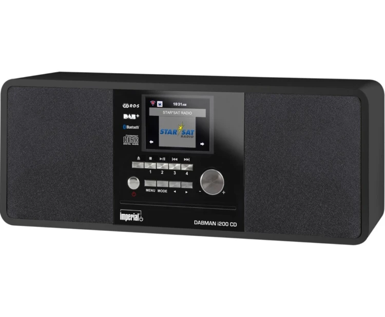 Radio Imperial DABMAN i200 CD juodas